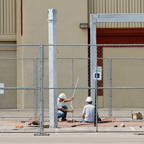 how much time can i rent the temporary fence for my building site or event in Camillus New York